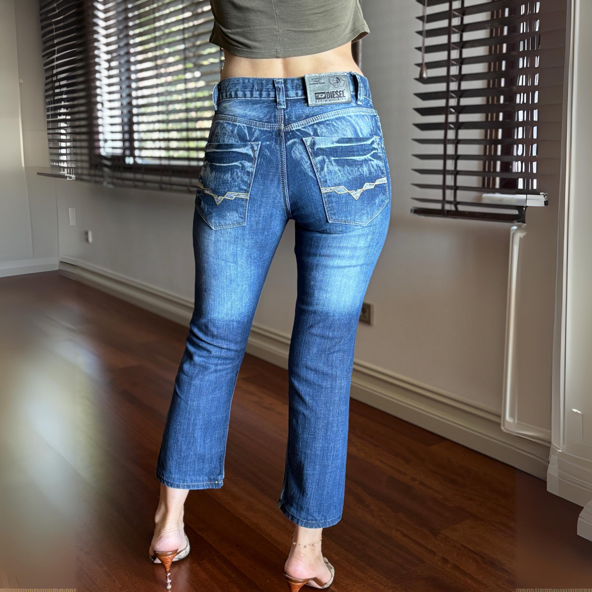 パンツ Diesel Drise W29 L30 Diesel Denim Division Jeans W29: Distressed Italian Grunge - Etsy