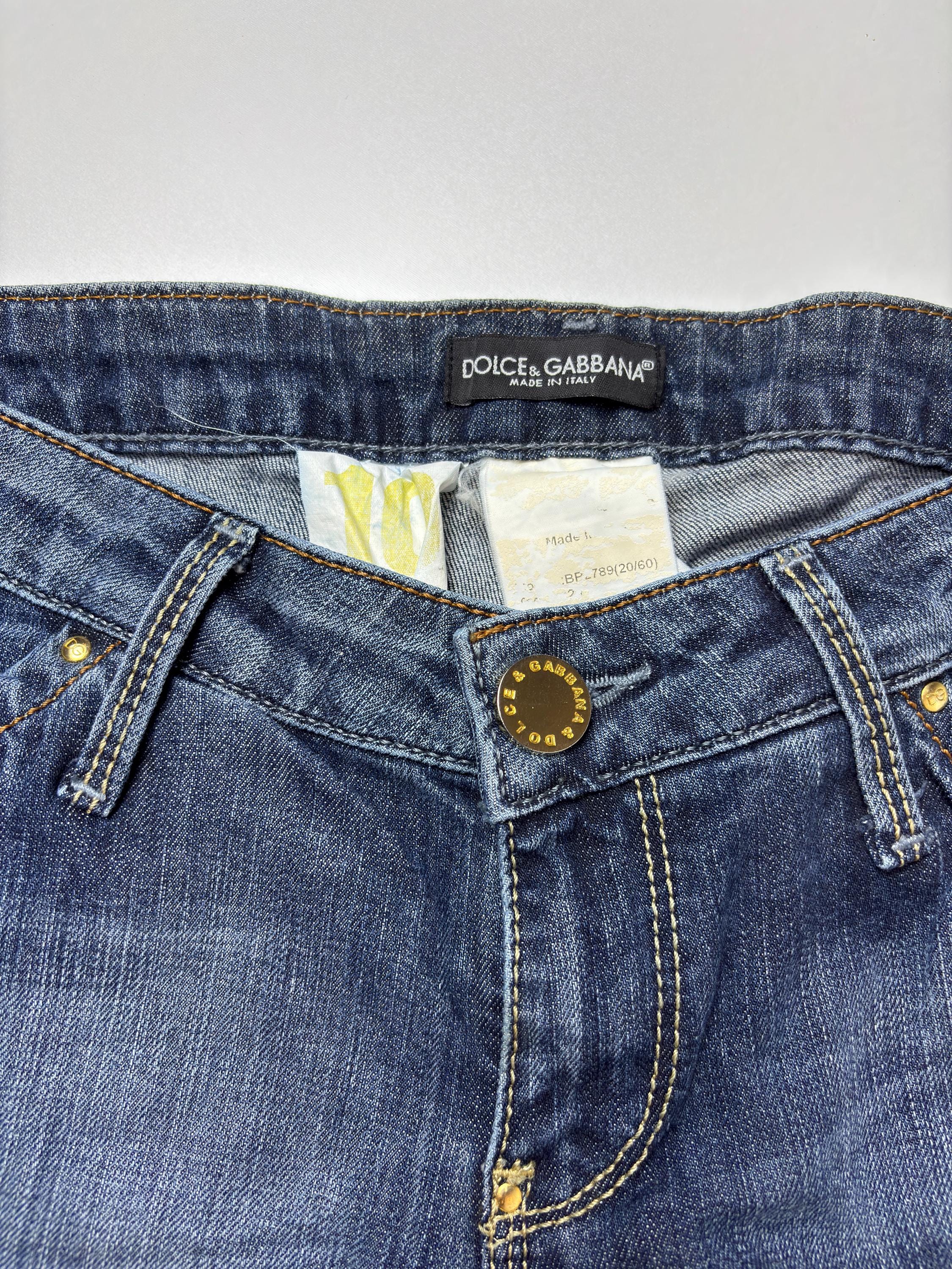 Vintage Dolce & Gabbana Jeans: Y2K Low Rise Denim, Italy Made - Etsy