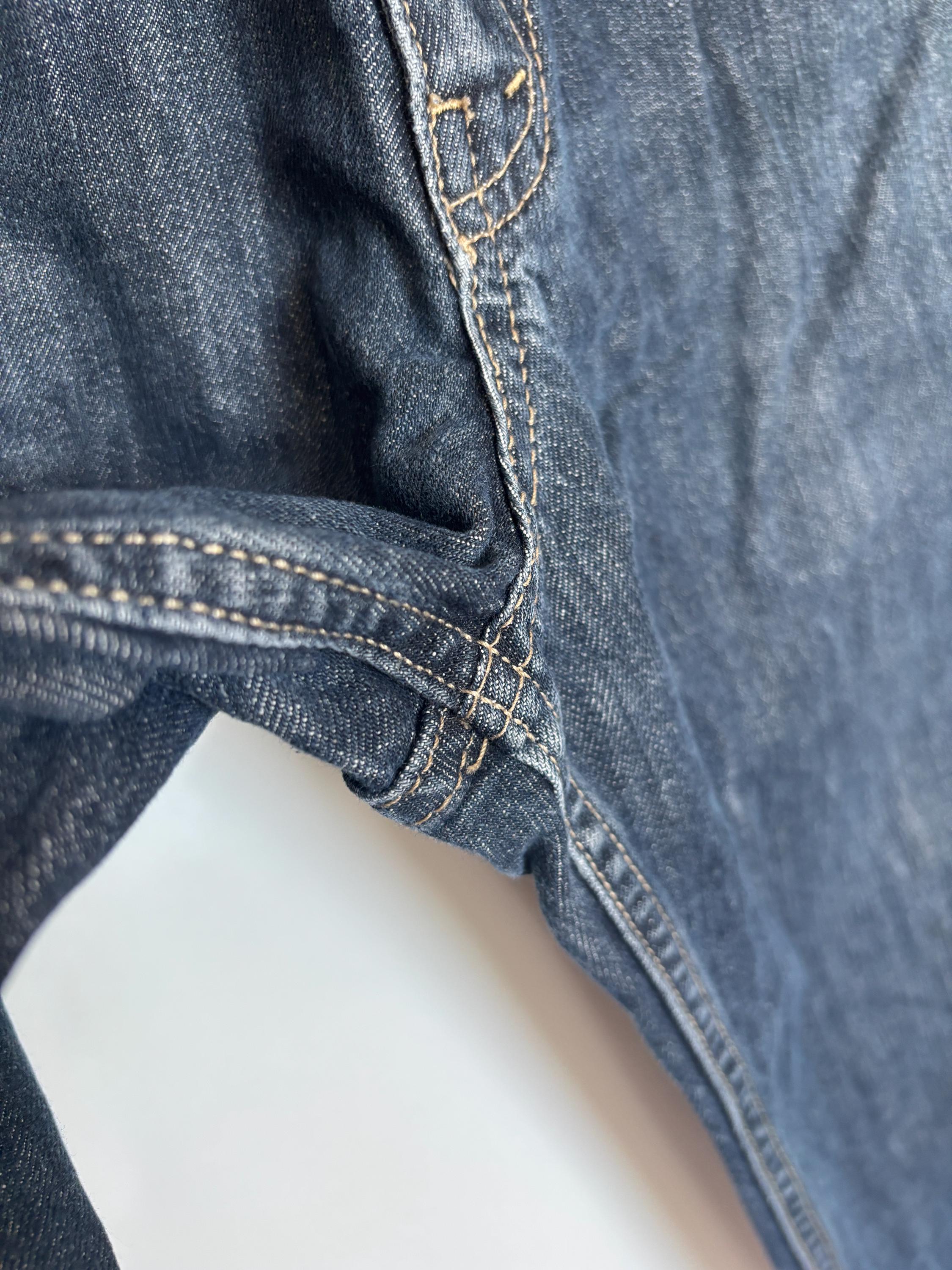 Vintage Levi's Capri Shorts W30: Double Red Tab Error, Y2K Denim