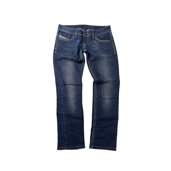 Vintage Diesel Jeans W29 L32: Dark Wash Low Rise Italian Denim - Etsy