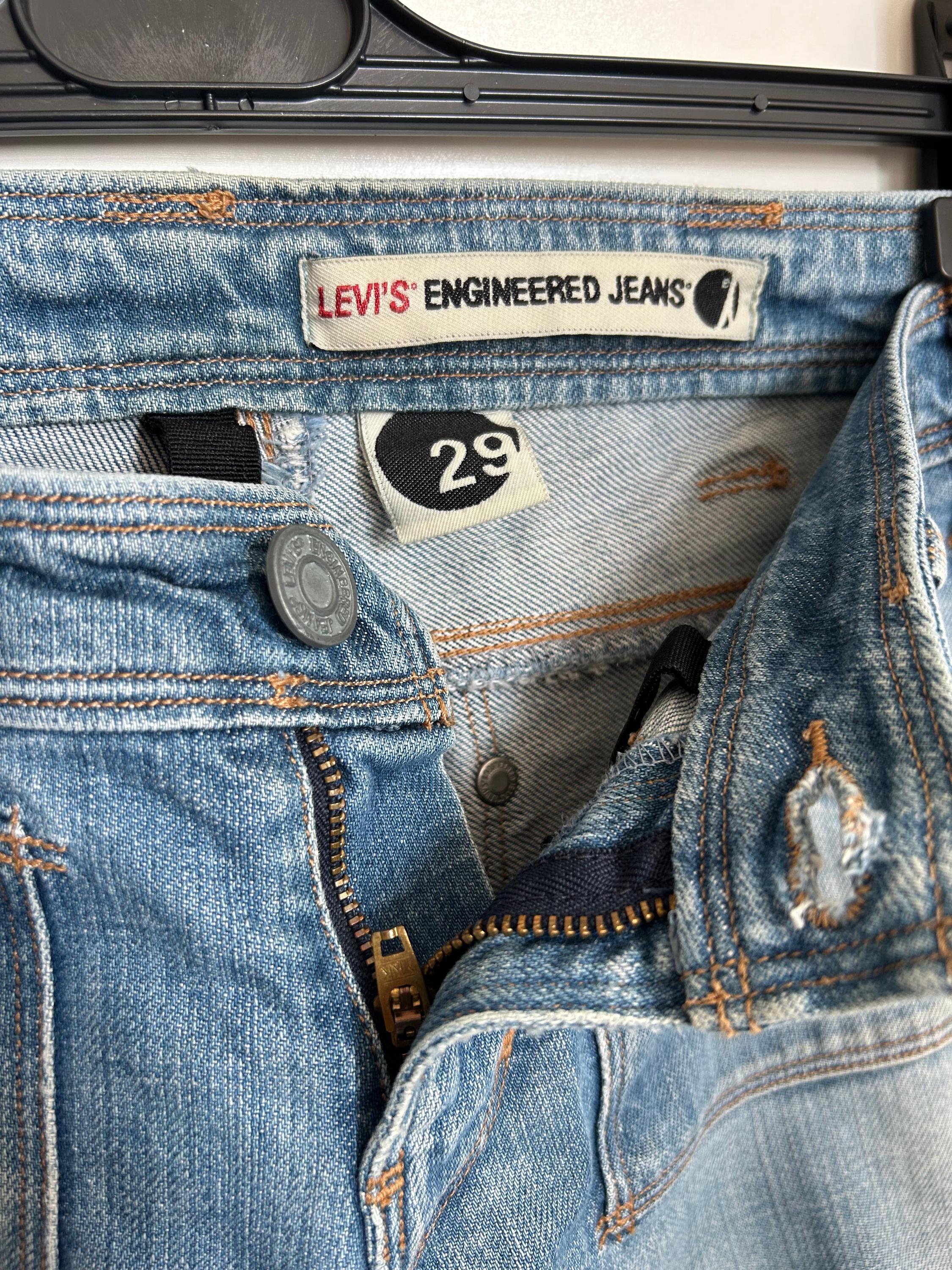 Levi's Engineered Jeans 29x26: Twisted Leg Y2K Denim - Etsy