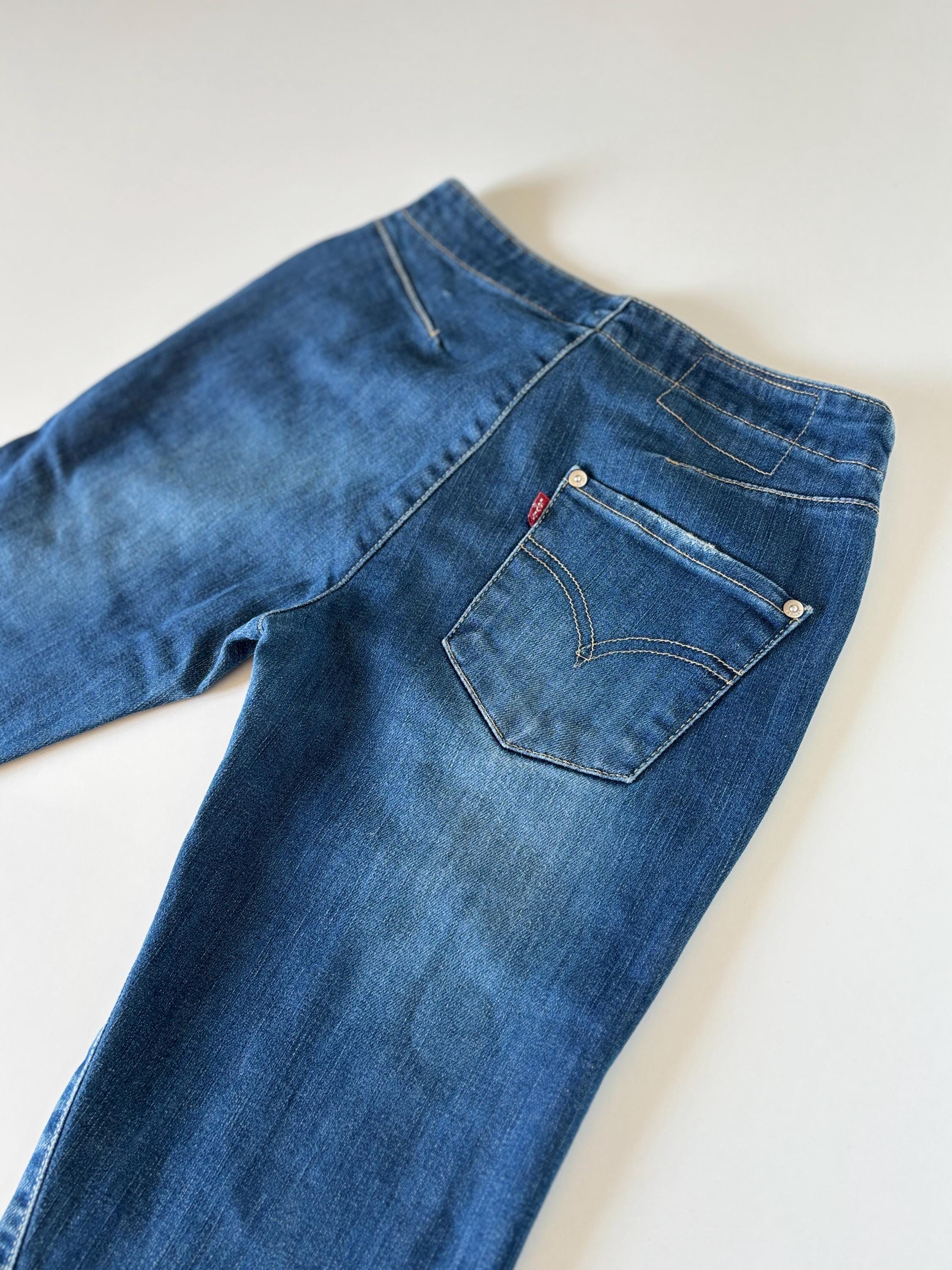 Vintage Levi's Engineered Jeans: Y2K Twisted Leg Denim, 28x34 - Etsy