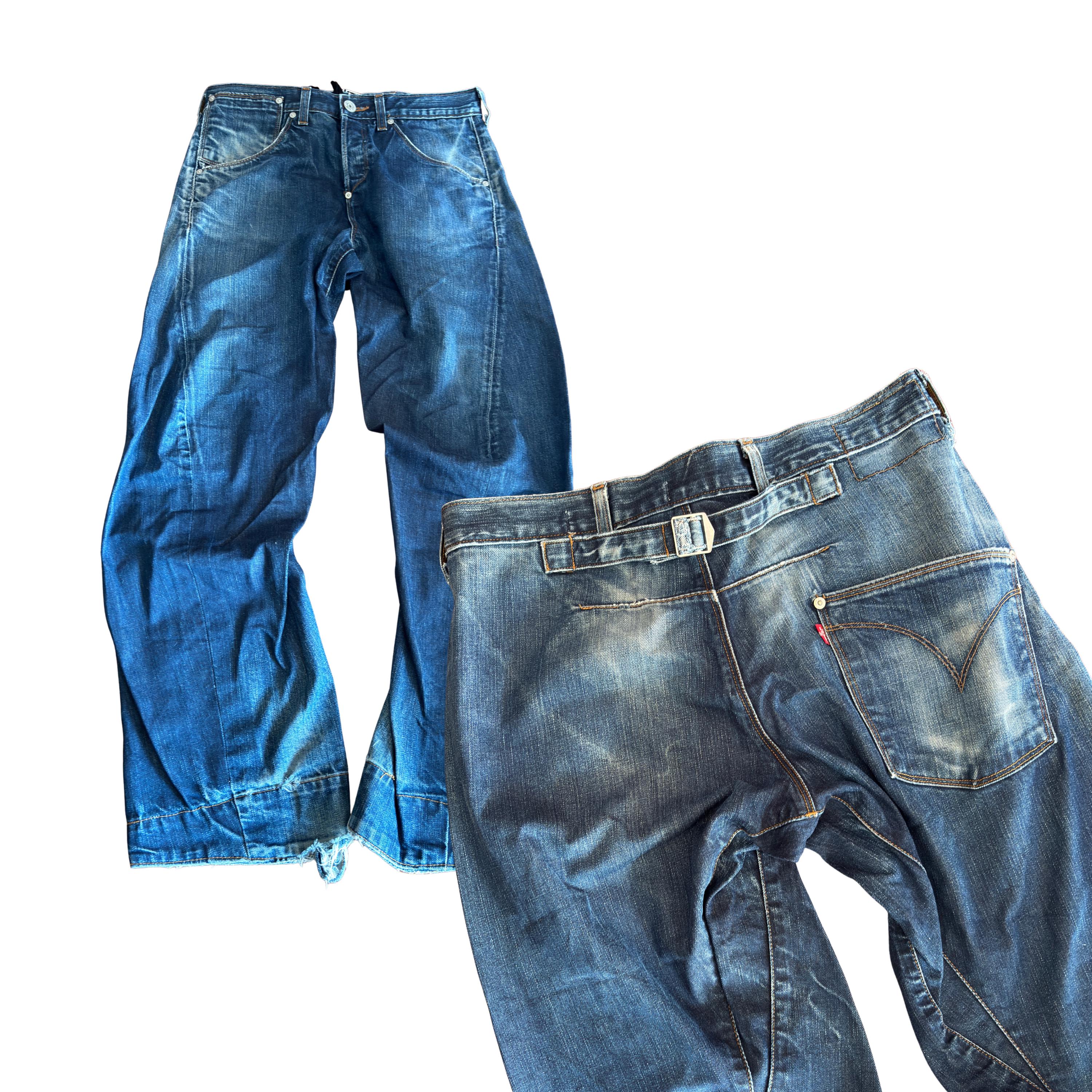 W34 L36】00s europe levi's engineered Vintage Levis Engineered