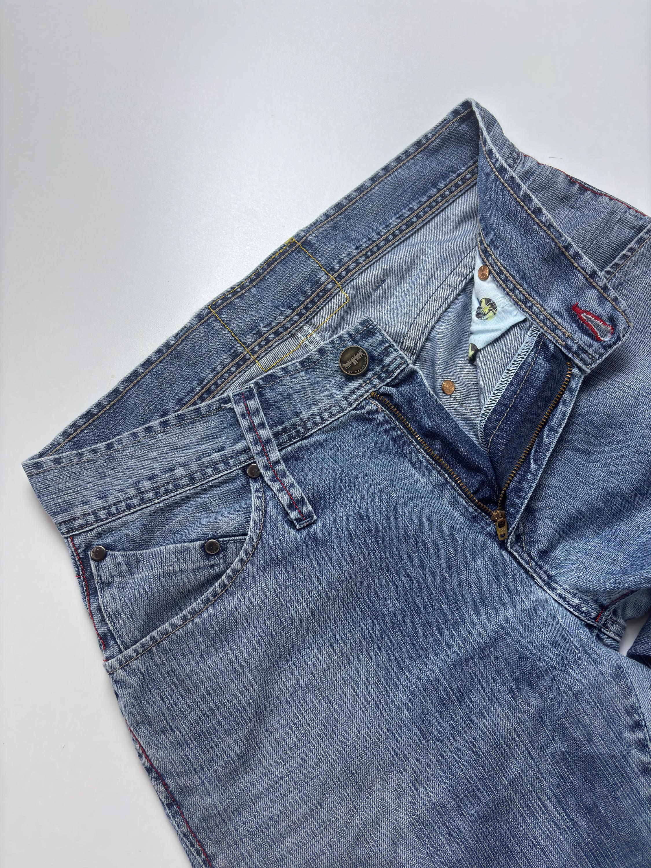 Vintage Levi's Engineered Jeans: Twisted Seam Red Stitch Denim