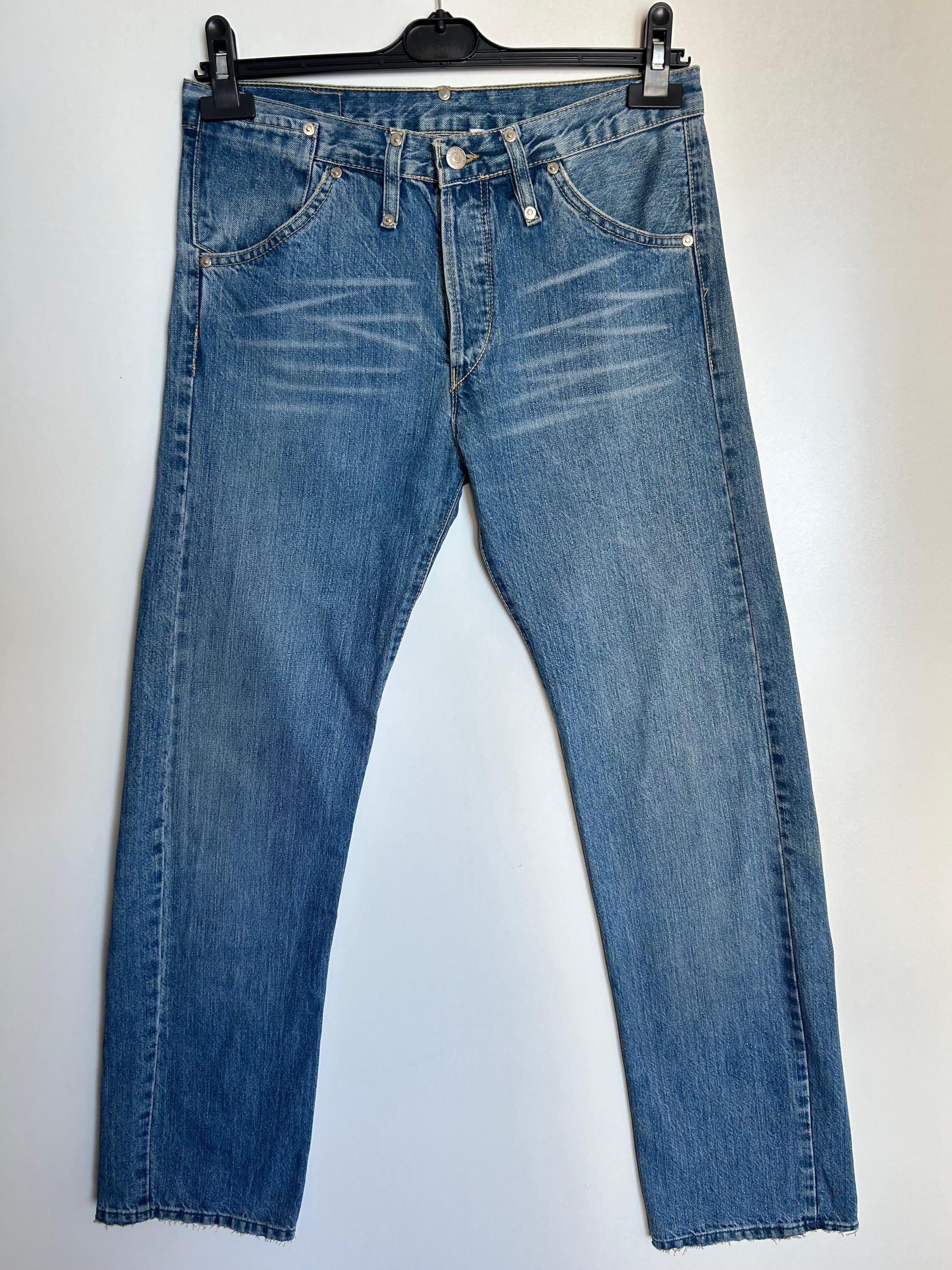 Y2K Levi's Engineered Jeans W30: High Waist Twisted Seam Denim - Etsy