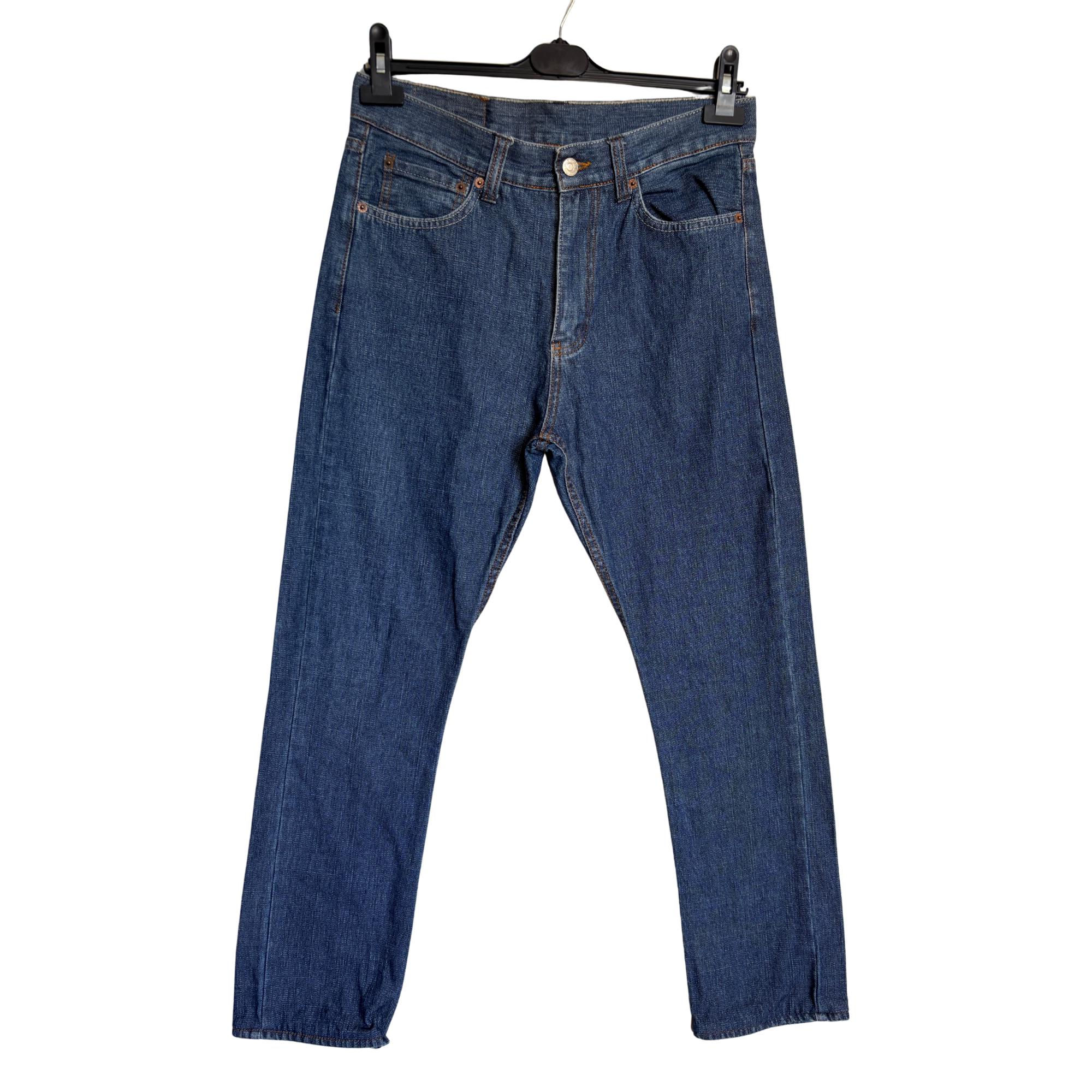 【LEVI'S VINTAGE CLOTHING 501】デニム　W30/L34 Vintage Levi's 501 Jeans W30 L34: Textured Denim, Cropped Hem - Etsy
