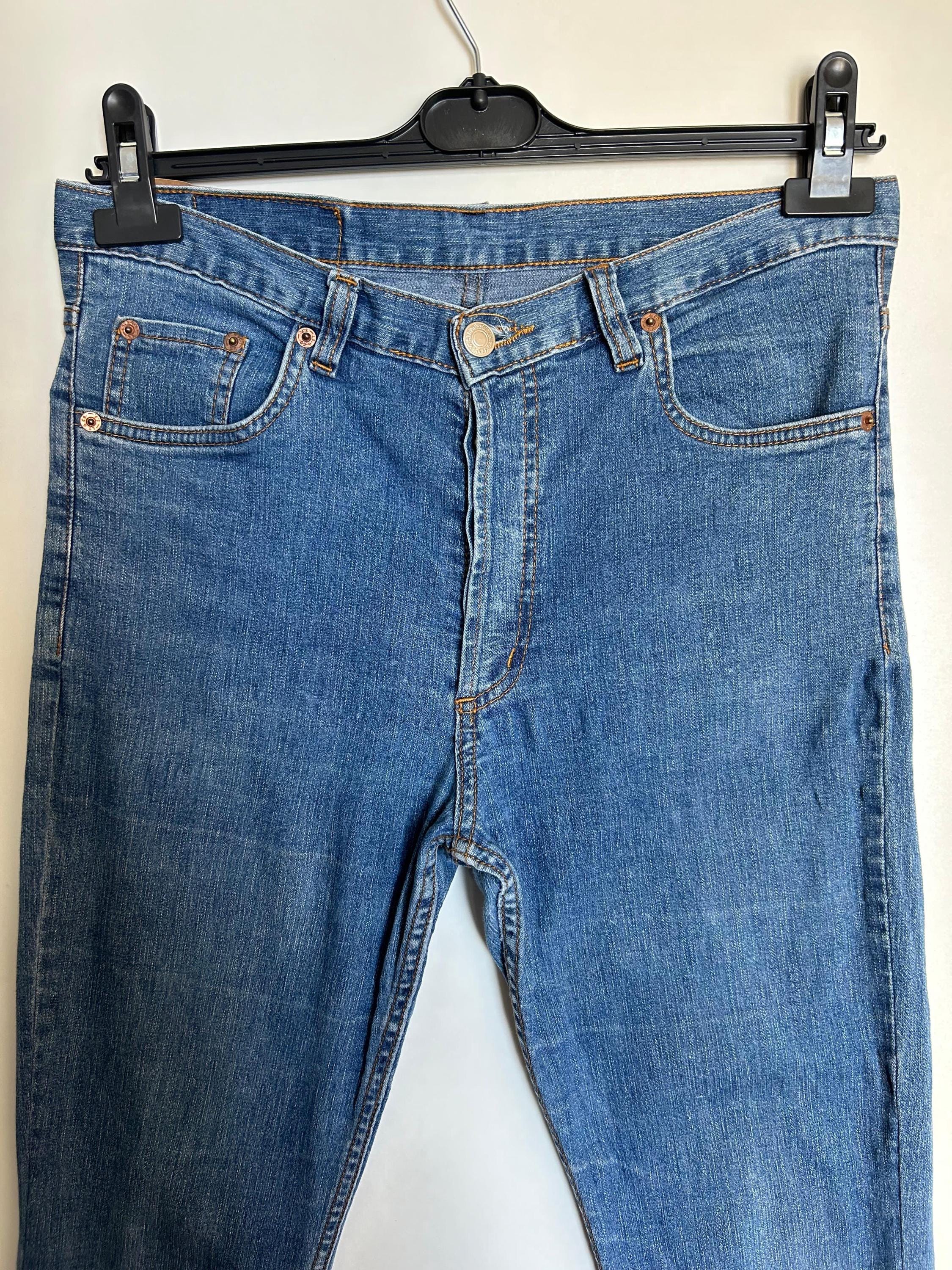 Vintage Levi's 501 Jeans W32 L34: 1996 USA Made Light Wash Denim