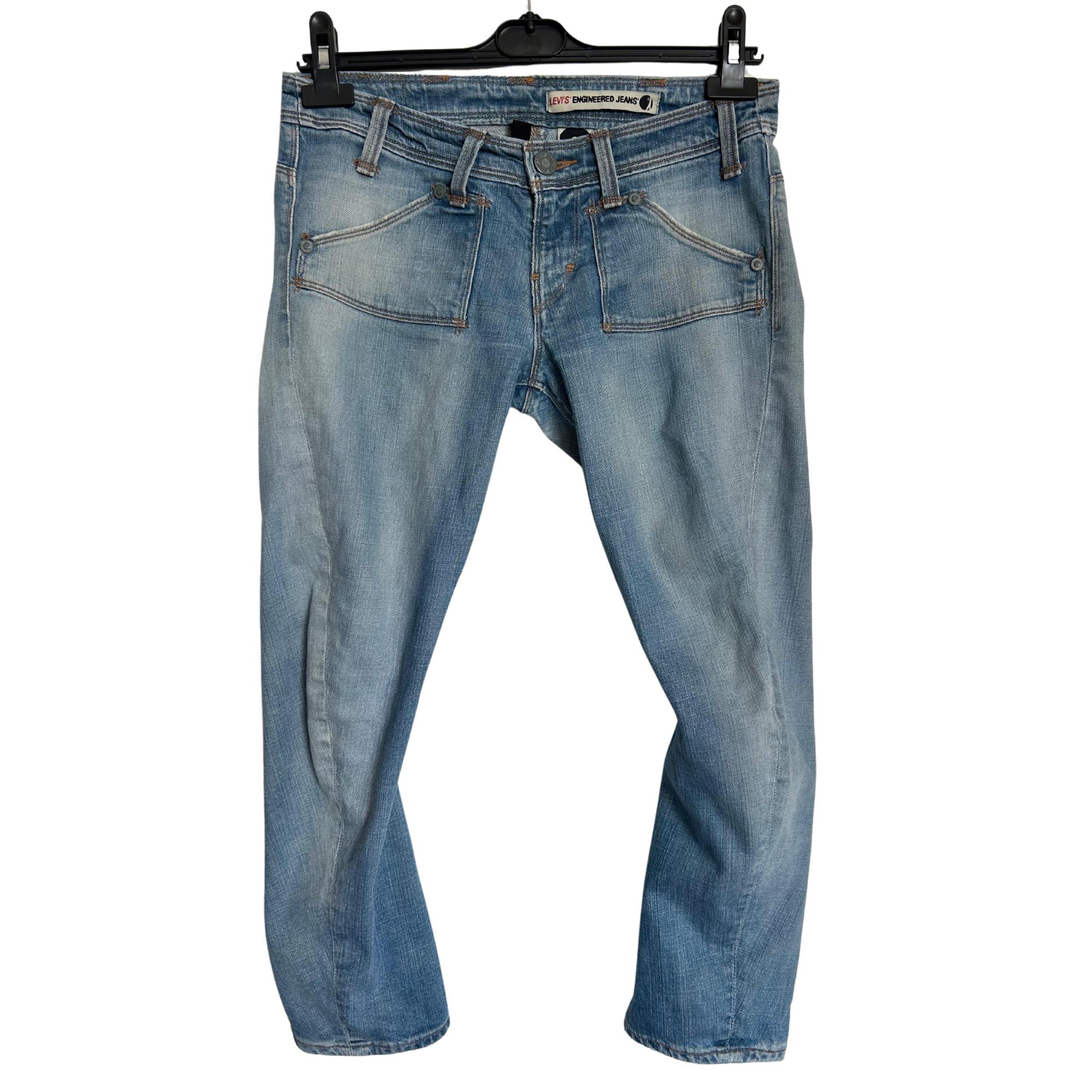 Levi's Engineered Jeans 29x26: Twisted Leg Y2K Denim - Etsy