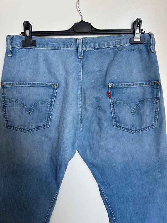 Vintage Levi's Engineered Jeans W34: 1st Gen Wide Leg, Twisted