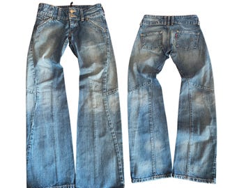 Vintage Levi's Engineered Jeans: Y2K Twisted Leg Denim, 28x34 - Etsy
