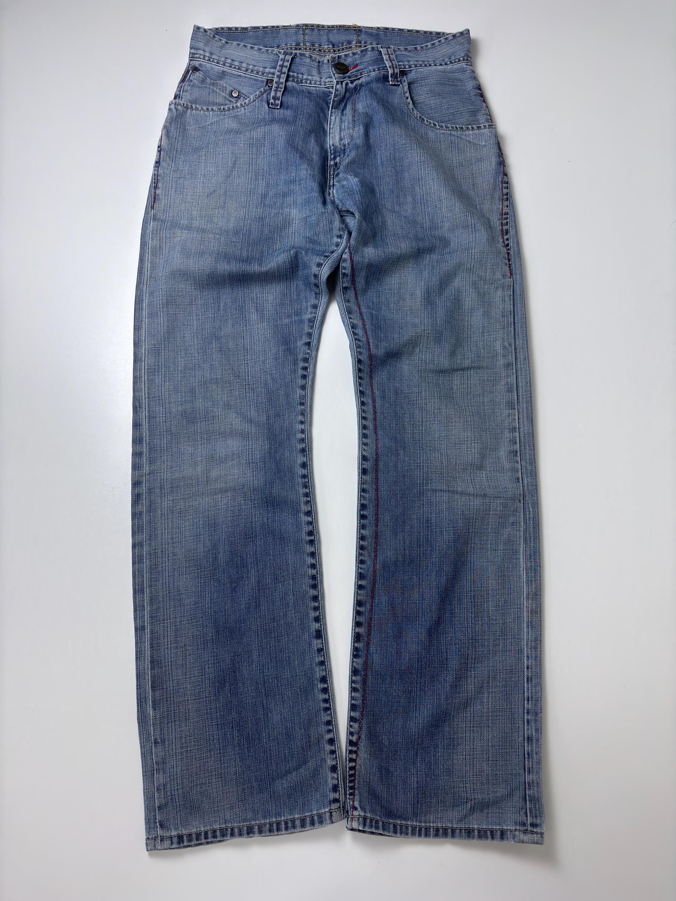 Vintage Levi's Engineered Jeans: Twisted Seam Red Stitch Denim