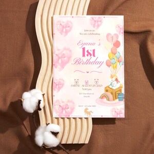 1st Birthday Invitation