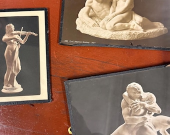 Vintage Sculpture Art Prints - Mid-Century Modern, Set of 3