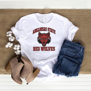 Transferencia de sublimación de los Arkansas State Red Wolves