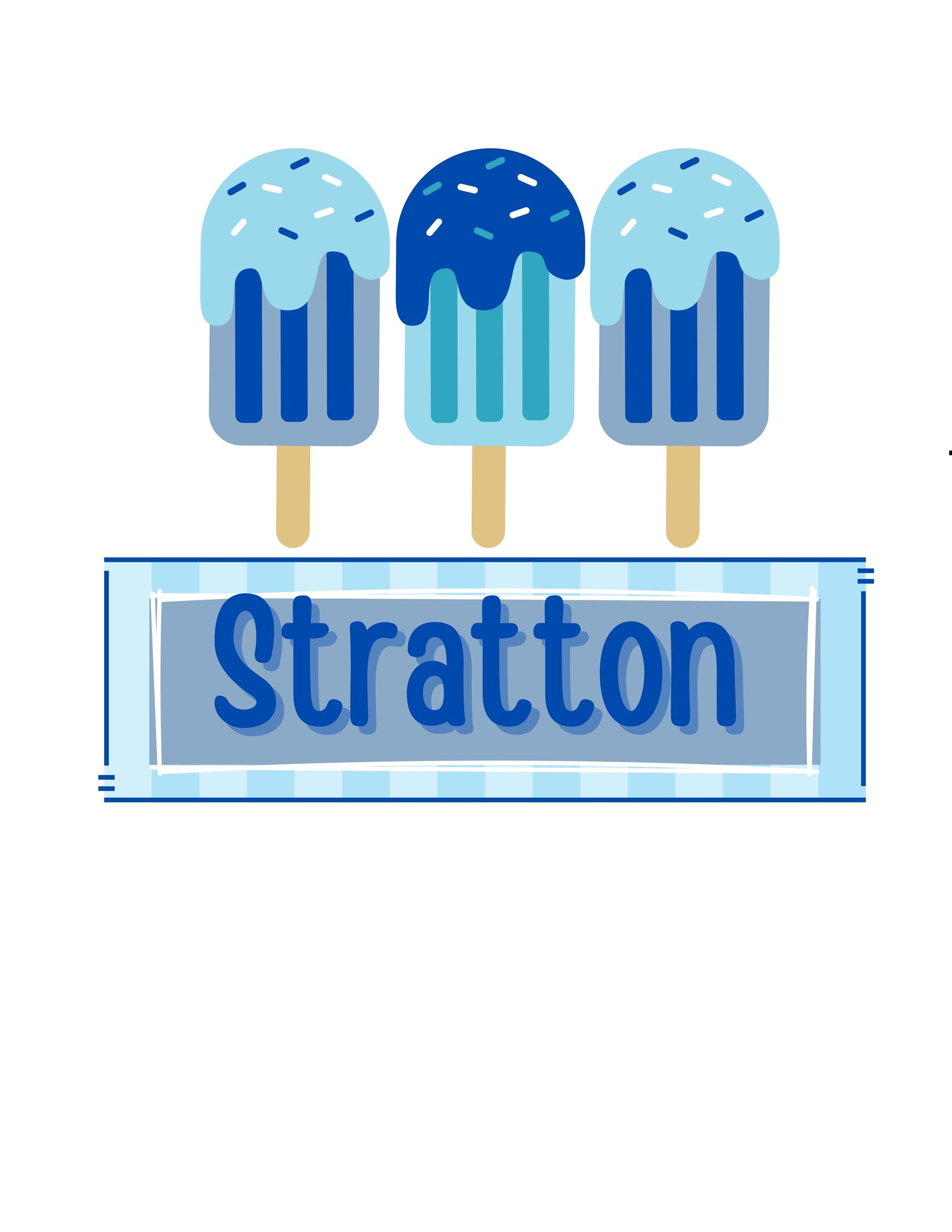 Childrens Ice Cream PNG for T-shirt, Digital Download, Customizable Design, Name Plate, Ice Cream Tee