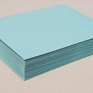20 Light Aqua Envelopes - A2 Size