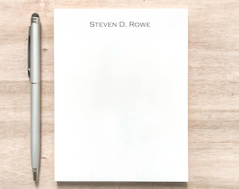 Custom Notepad with Name / Professional Small Notepad with Name / Personalized Memo Pad / Custom Notepad