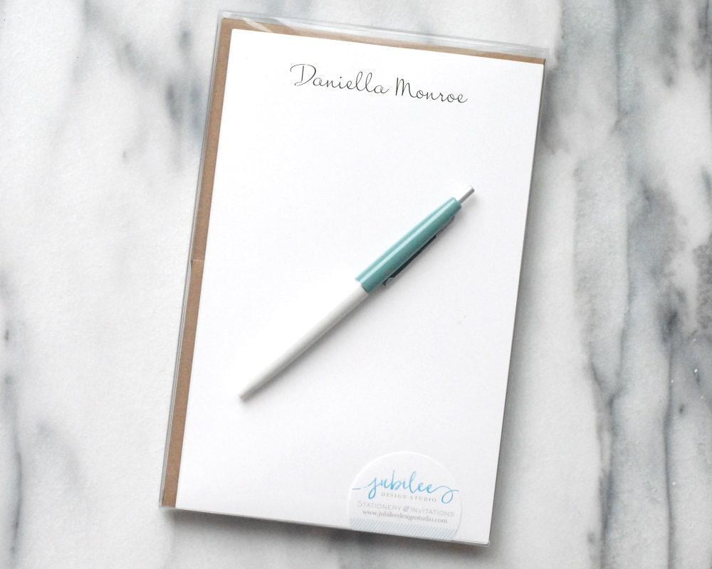 Personalized Stationery Set: Elegant Letter Writing Paper With ...