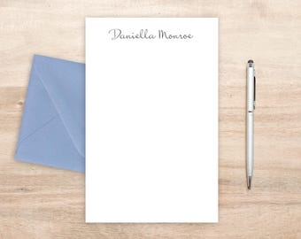 Personalized Stationery Set: Elegant Letter Writing Paper with Envelopes