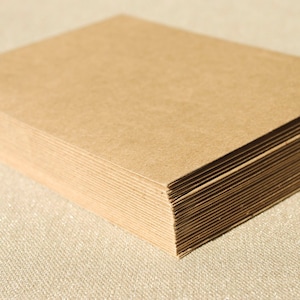 Set of 20 Kraft Envelopes - A7 Size / Brown Bag Envelopes / Kraft Invitation Envelopes