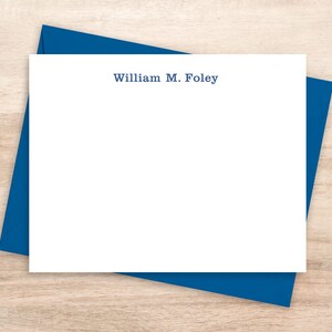 Personalized Stationery Cards with Envelopes: Classic Notecard Set
