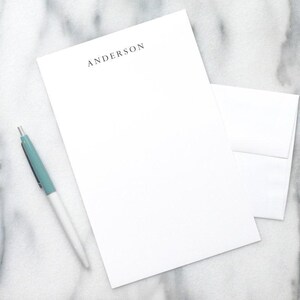 Personalized Stationery Paper Set: Custom Letterhead with Envelopes Bild 5