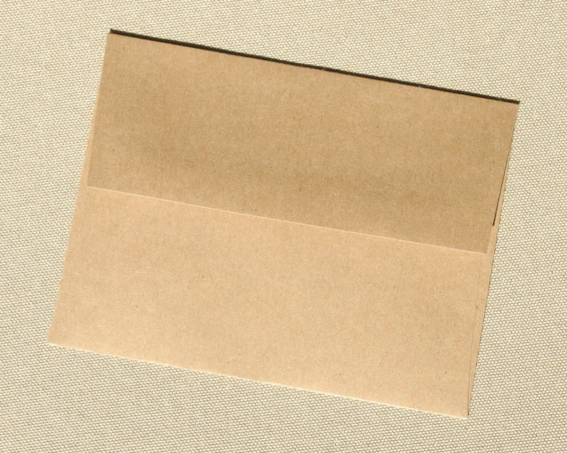 Set of 20 Kraft Envelopes A2 Size / Brown Bag Envelopes Etsy
