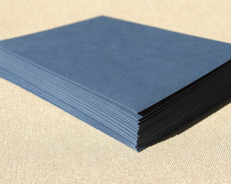 Navy Blue Envelopes Set of 20 Dark Blue Envelopes Etsy