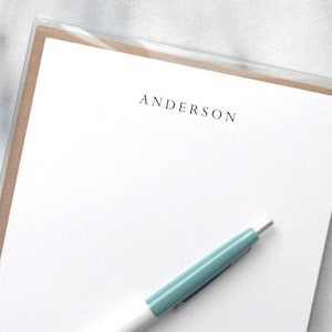 Personalized Stationery Paper Set: Custom Letterhead with Envelopes Bild 4