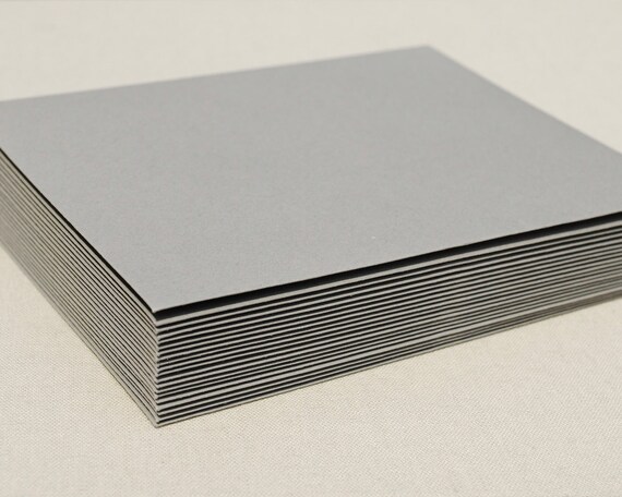 Light Grey Envelopes: A2 Size, Euro-Flap - Set of 20