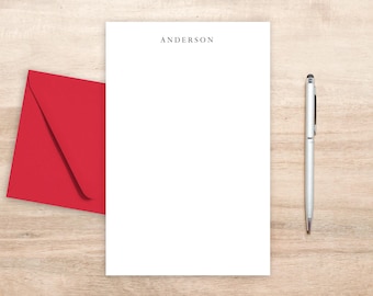 Personalized Stationery Paper Set: Custom Letterhead with Envelopes