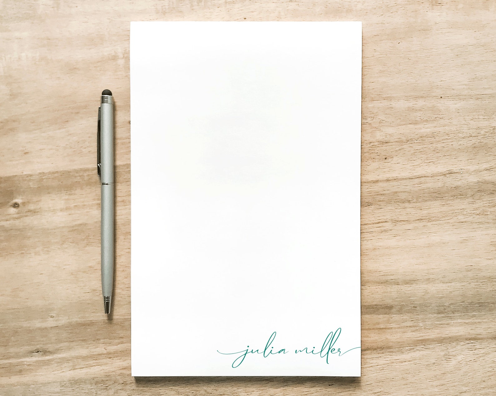 Personalized Large Notepad / Custom Notepad With Name / Etsy