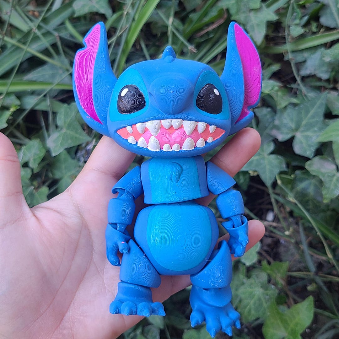 Hand-painted 3D Printed Alien Fidget Toy: Articulated Desk Toy - Etsy