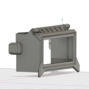 Sugar Scoop Flip-Up Lens 3D Print File (.stl)