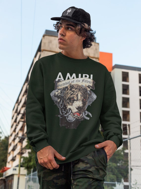 Amiri Survival of Fitness Shirt - Etsy