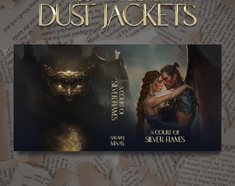 A Court of Silver Flames Dust Jacket: ACOTAR Inspired Book Art (PDF Download)