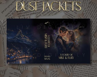 A Court of Mist and Fury Dust Jacket: ACOTAR Bookish Art (Printable UK & US Paperback)