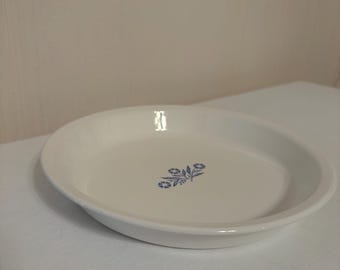 Corning Ware P-309 9” Pie Plate – Classic White Bakeware Dish