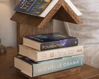 DIY Minimal Wooden Book Stand Plans | (Digital Download PDF)