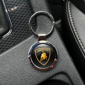 Lamborghini Keychain | Detailed Metal of Iconic Wheels | Personalized Lamborghini Car Key Fob | Unique Gift for Drift and Track Day Drivers