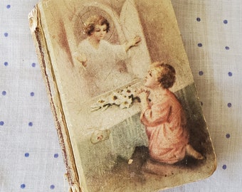 Vintage Childs Prayer Book, Vintage 1930's Childs Benziger Bros. Prayer Book, Vintage 1930's Catholic Prayer Book for Children, Prayer Book