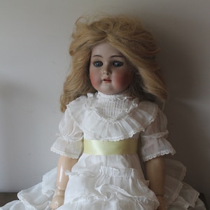 Antique Simon & Halbig K*R W. German Bisque Doll 55 (circa 1900), Kammer Reinhardt Doll, Antique Bisque Doll, German Bisque Doll