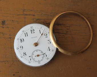 Vintage Swiss Vallon Pocket Watch for Parts, Vintage Vallon Pocket Watch, Vintage Pocket Watch, Vintage Watch Parts, Steampunk Watch Parts
