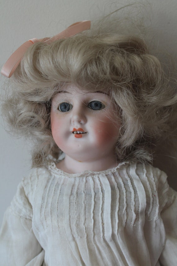 Buy Antique Dressel and Koch Bisque Doll With Leather Body German Online in  India 