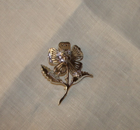 Sara Coventry Brooch, Flower Brooch, Vintage Jewe… - image 4