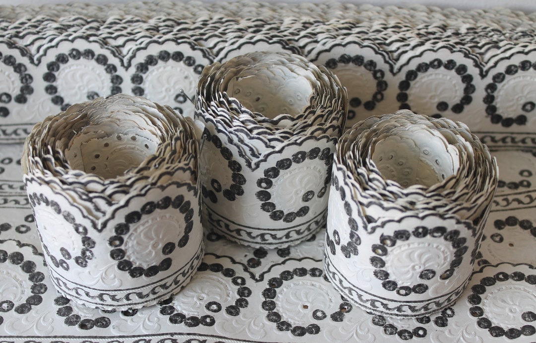 NOS Vintage German Paper Lace Shelf Edging, Vintage Paper Lace, Paper