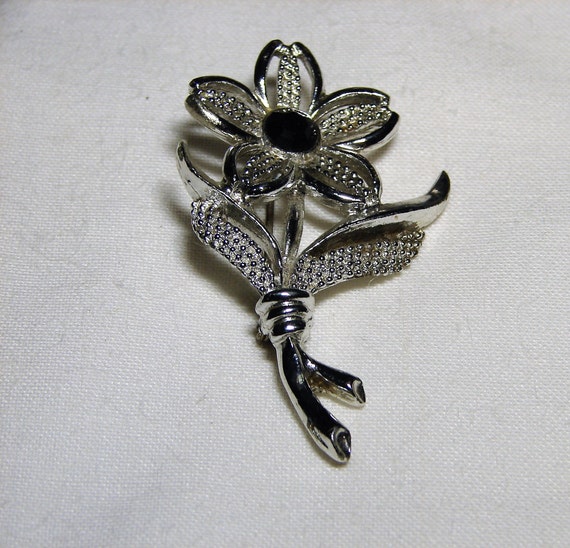 Sara Coventry Brooch, Flower Brooch, Vintage Jewe… - image 3