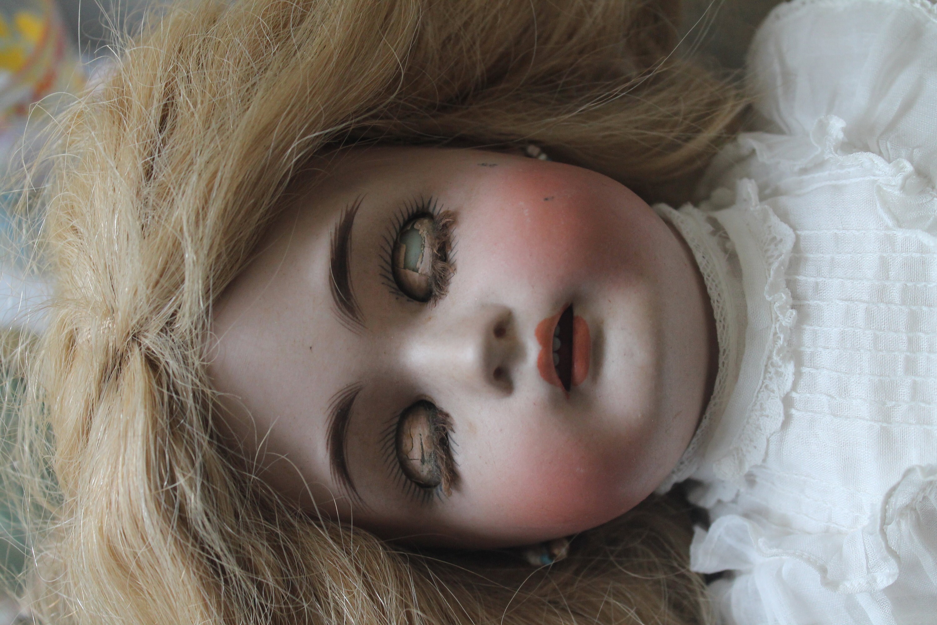 Antique Simon & Halbig K*R W. German Bisque Doll 55 (circa