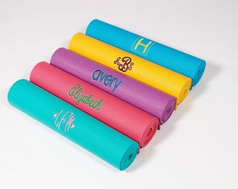 personalised yoga mat