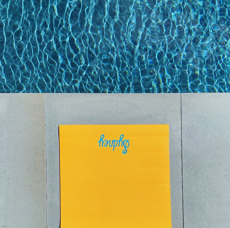 Custom Embroidered Yoga Mat Etsy